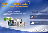 4Videosoft DVD to AVI Suite screenshot